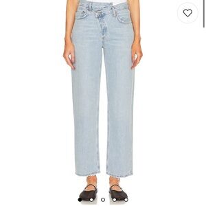 AGOLDE Criss Cross Jeans